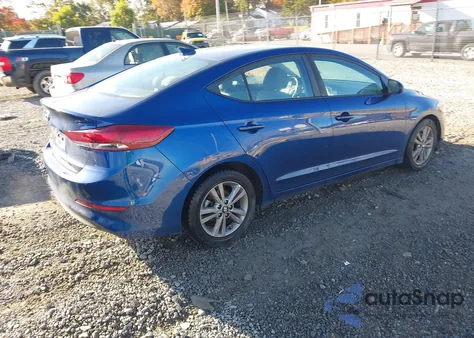 2018 Hyundai Elantra Sel из США, поврежденный, VIN 5NPD84LF4JH381440